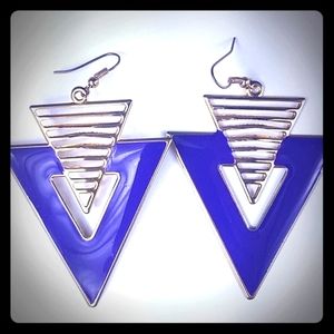 Fashion Earrings, purple